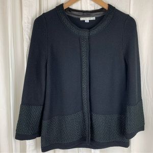 Boden Black Cardigan Sweater